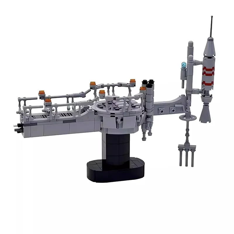 Moc 75294 ideias famosa estrela filme cena nuvem cidade duelo em bespin diorama modelo conjuntos blocos de construção educação crianças brinquedos presente