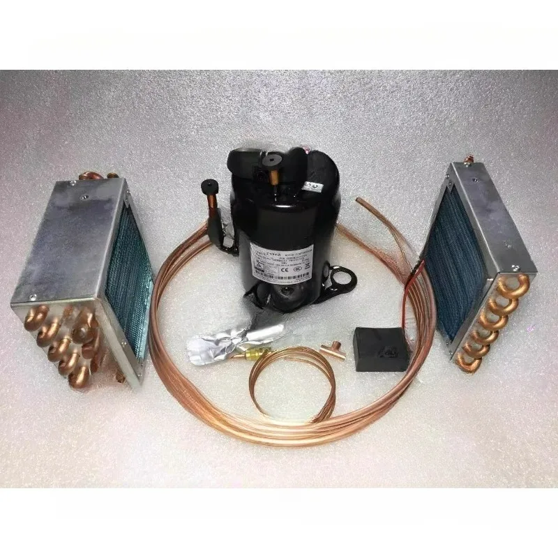 DIY small air conditioner/chiller parts set compressor refrigeration