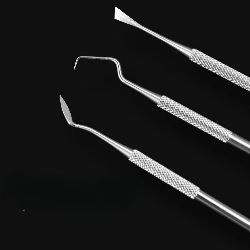 Stainless Steel Dental Probe Set for Removing Dental Plaque Cleaning Dental and Plaque Probes Household Dentistry Tools