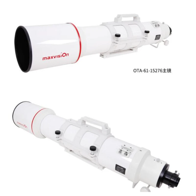 

Maxvision 152/760mm 152/990mm 152/1200mm Astronomical Telescope OTA Achromatic Refraction Primary Mirror