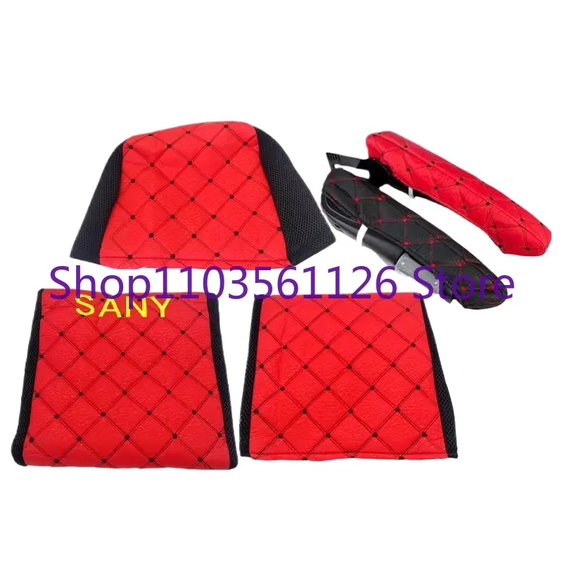 

For Seat cover Sany Caterpillar Kobelco Doosan Komatsu Xcmg Liugong Cab gloves seat cover cushion Excavator Parts