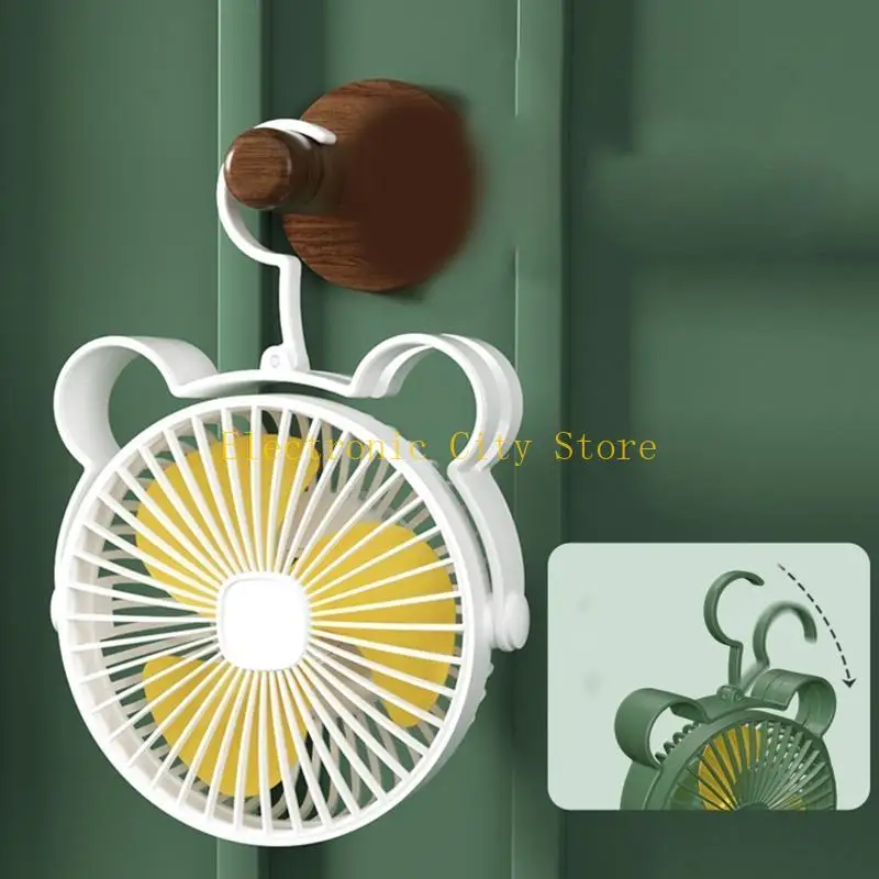 Ventilador acampamento 3 velocidades fã teto pendurado silencioso para o quarto casa ao ar livre hu8d