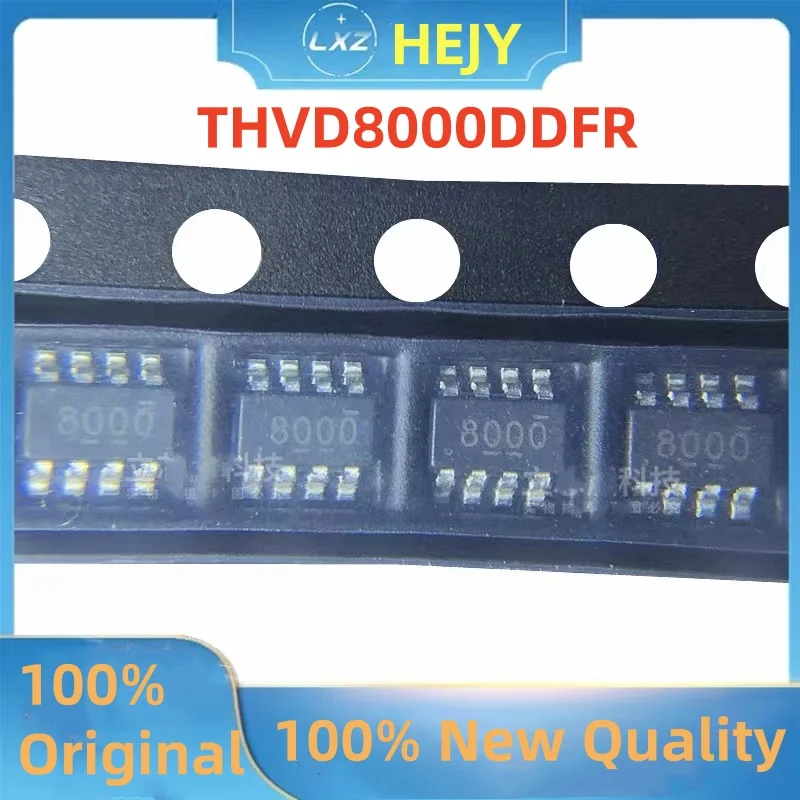 2-5PCS 100% Original THVD8000DDFR RS-485 interface IC RS-485 transceiver with OOK modulation for power line THVD8000