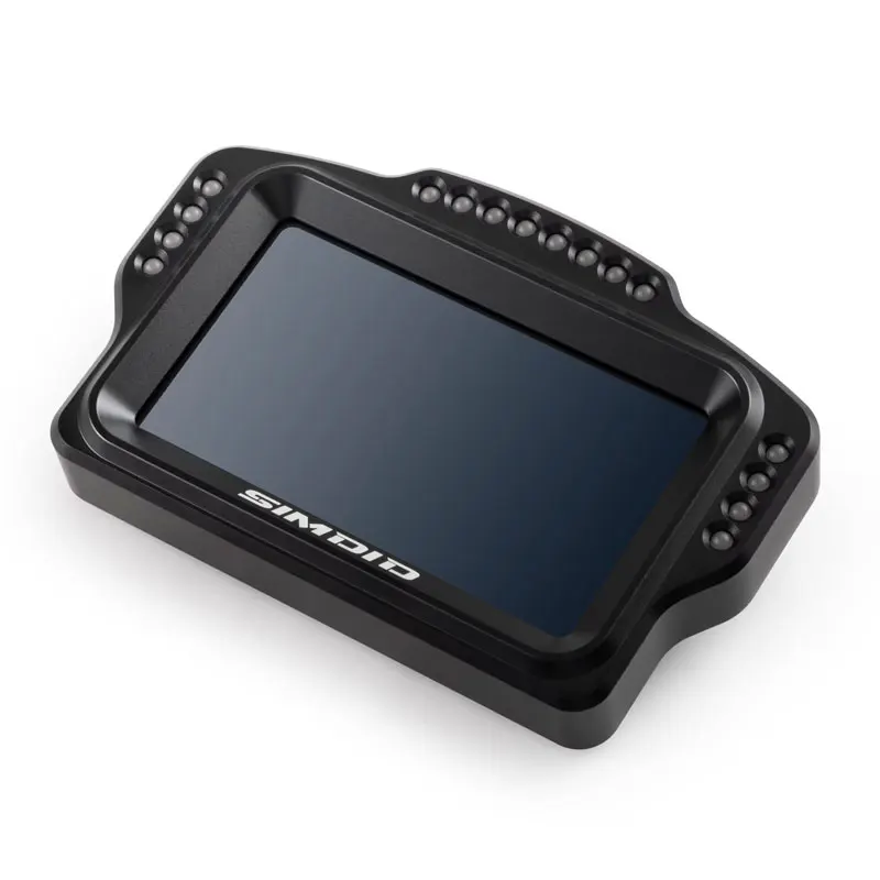 شاشة SIMDID DV480 Pro مقاس 5 بوصات لوحة القيادة + دعامة Simagic EVO لقاعدة عجلة Simagic EVO