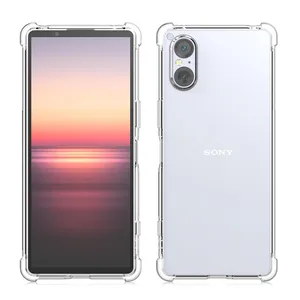 Sony Xperia 1 VI V 5 IV 10 III II 보호 커버 충격 방지 Fundas Capa Coque의 TPU 투명 전화 케이스 10 최고의 판매 소니 Xperia 1 케이스 -11