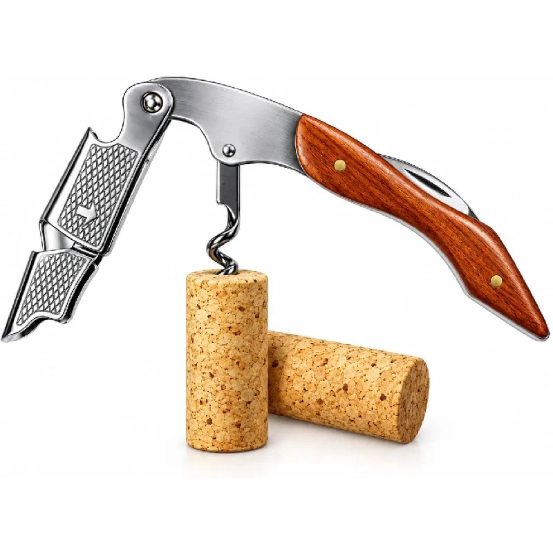 Professional Wine Opener Corkscrews for Wine Bottles for Servers, Waiters, Bartenders and Home Use