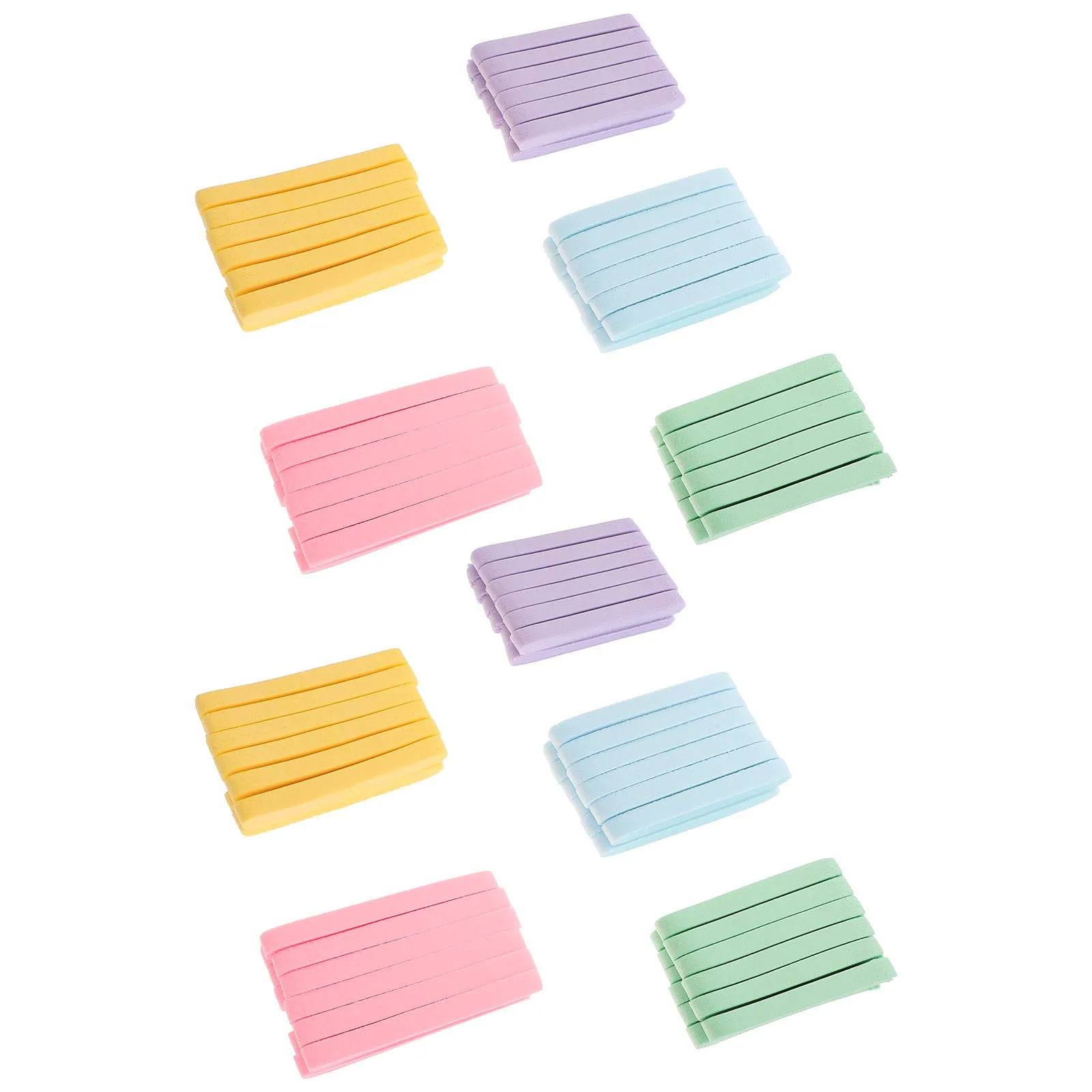 120 قطعة منصات تنظيف الوجه مزيل ماكياج الإسفنج التطهير العميق العناية بالبشرة الإسفنج لأداة غسل الوجه الحساسة #3