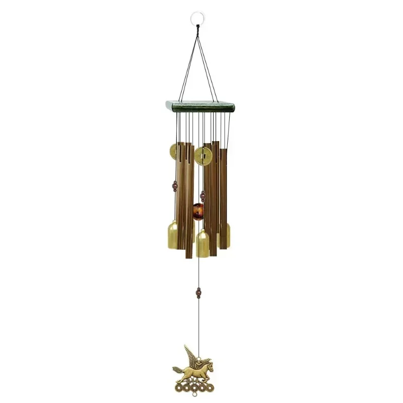 

Copper Money Wind Chime Pendant Balcony Outdoor Yard Garden Home Decoration Metal Pipe Wind Chime Large Wind Chimes Bells Tubes