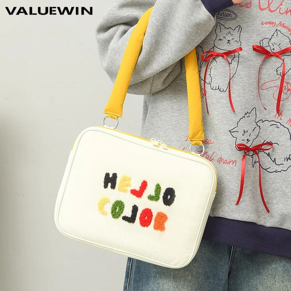 Cute Laptop Bag for Women 14 16 Inch Laptop Sleeve with Shoulder Strap Fashion Computer Carrying Case for MacBook Student Office