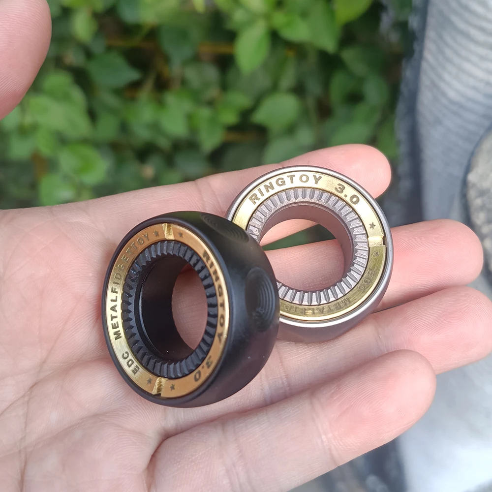 Magnetyczny pierścień antystresowy, zabawka anty-łudzieniowa, pierścień obrotowy dla dorosłych, fajne gadżety dla mężczyzn i kobiet, pomysł na prezent urodzinowy