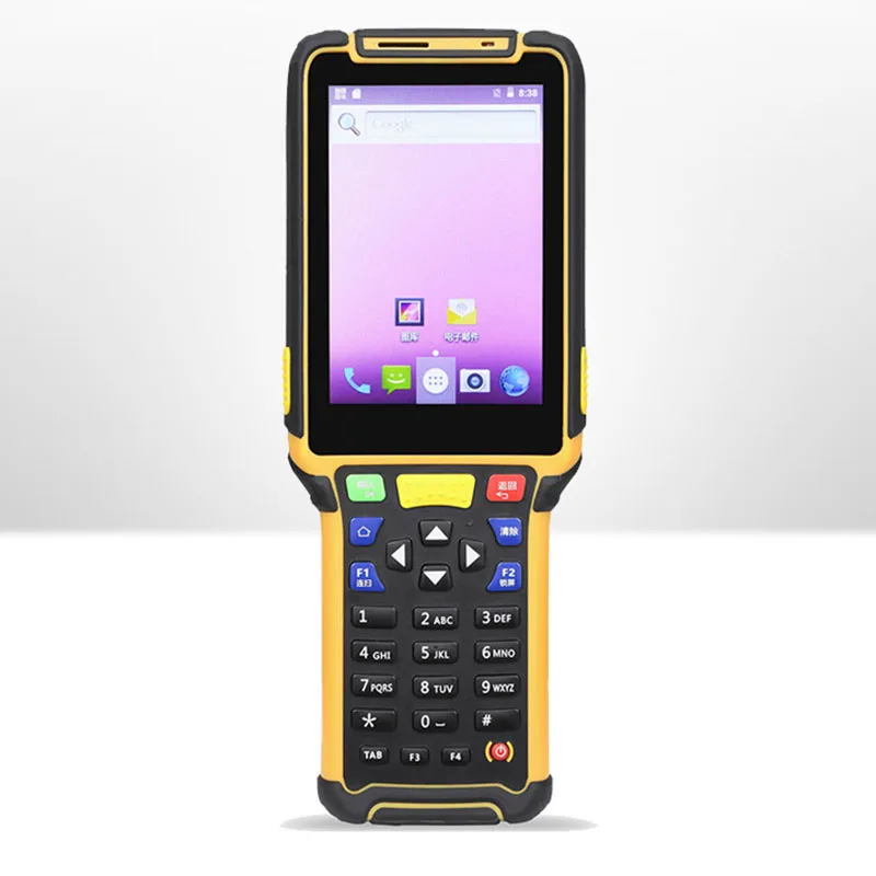 

3.5" Touch Screen Barcode Scanner Handheld QR Code Reader 4G WIFI Android Mobile PDA with 29 Keys Keyboard for Logistic Manage