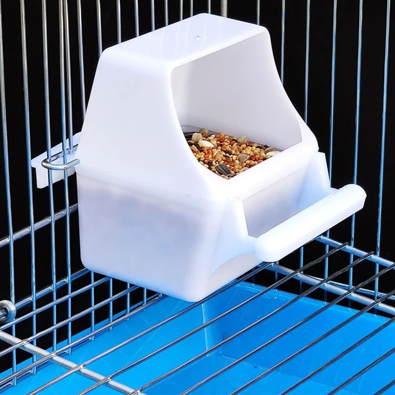 F92B DISPENSOR ALIMENTOS PERACETO NO MELHOR PAV PLÁSTICO COM POLHO PARA CONURE Finch
