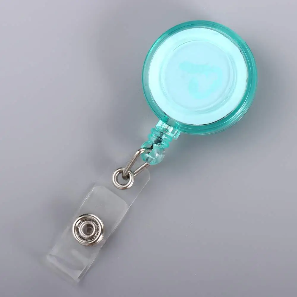Students Card Chest Card Work Card Clips ID Card Clips Badge Holder Retractable Badge Reel Badge Reel Clip ID Card Holder