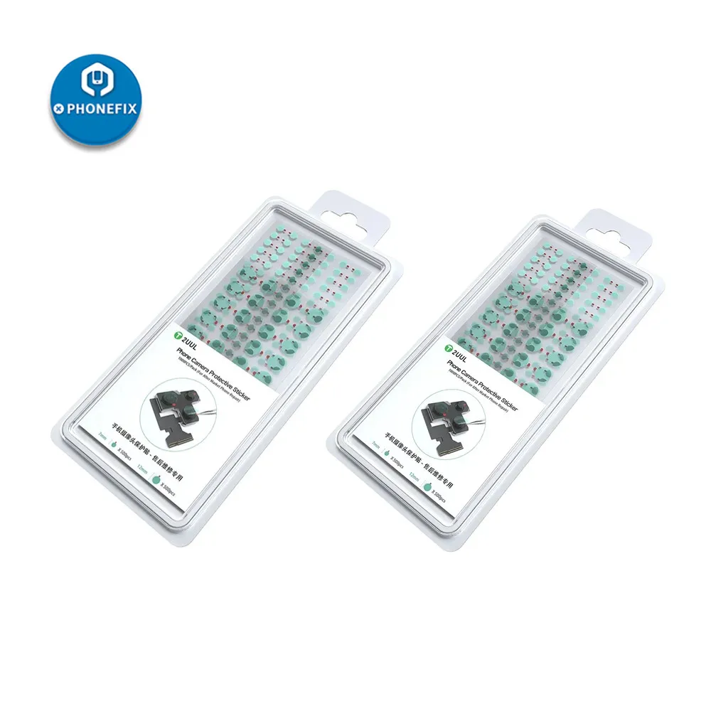 1000PCS/Pack 2UUL Phone Camera Lens Protective Sticker Front Rear Infrared Dot Matrix Repair Dust Proof Protective Sticker Tape