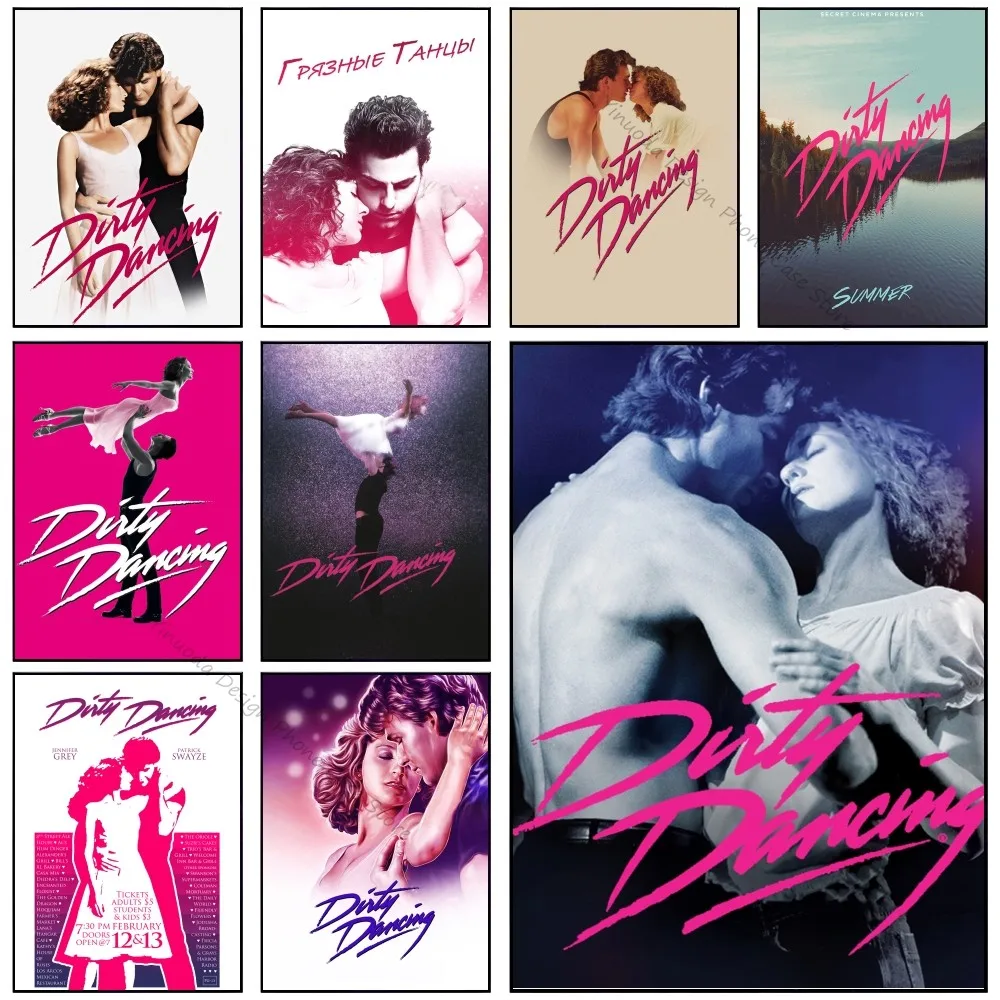 1pc Dirty Dancing Movie Poster Good Quality Prints And Posters Vintage Room Home Bar Cafe Decor Aesthetic Art Wall Painting