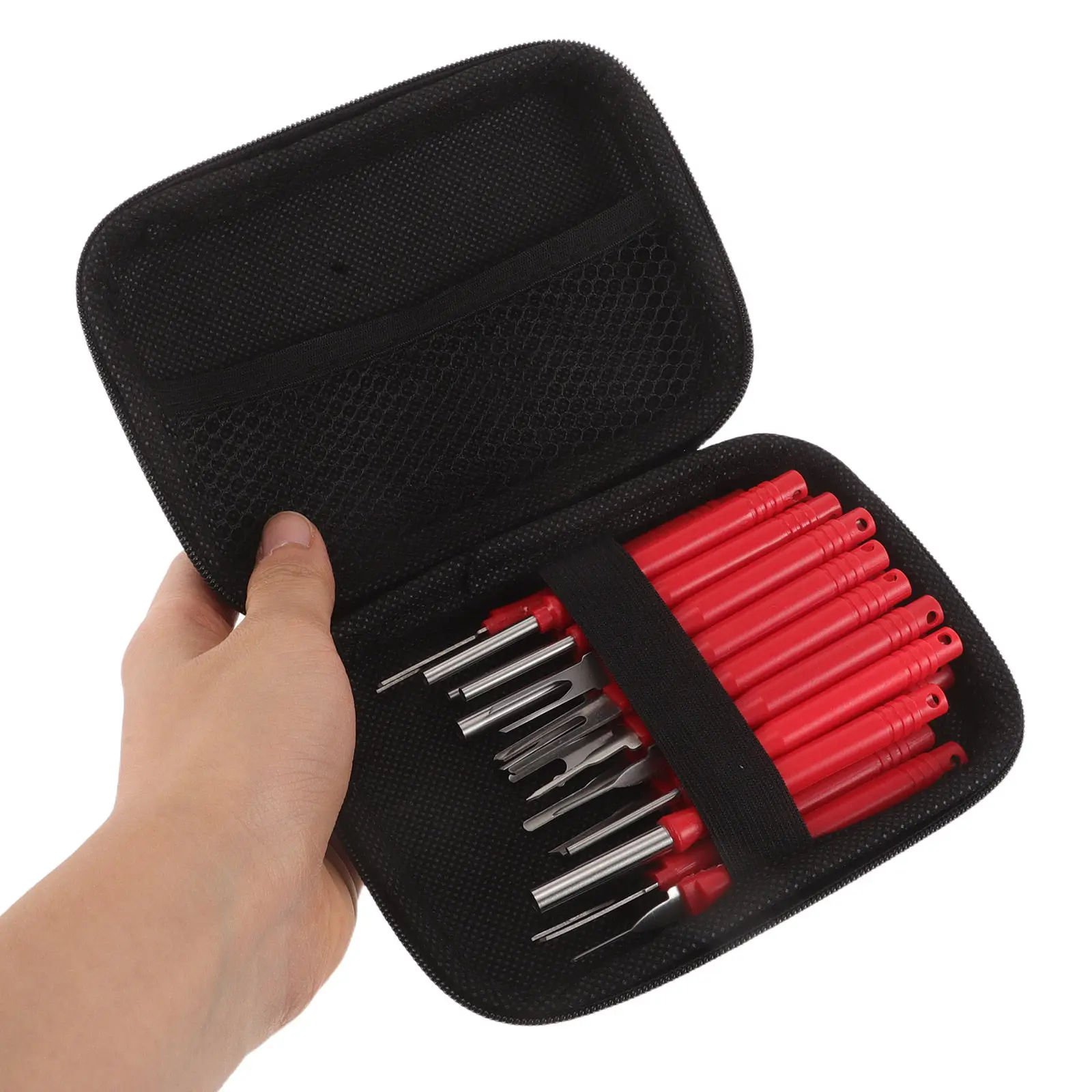 

18Pcs Terminal 0.8-6.2mm Car Electrical Connector Depinning Tool Set Wire Connector Pin