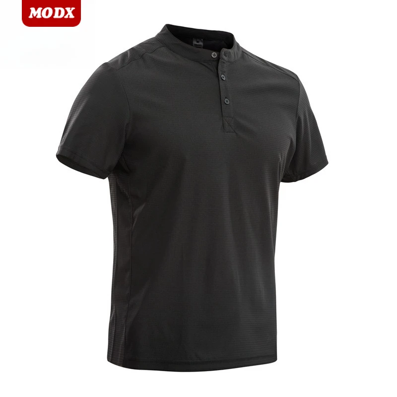 

Быстросохнущая мужская футболка, тактическая эластичная дышащая легкая и тонкая спортивная футболка с короткими рукавами для пешего туризма, бега и езды