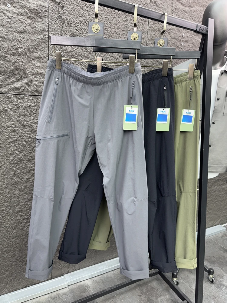 

Svip Xiong 4900 3D Tailoring Men's Outdoor Elastic Comfortable Breathable Loose Waist Straight Leg Casual Pants Spring Season