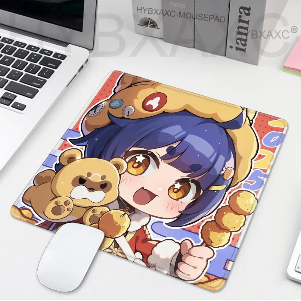 

Xiangling Genshin Mousepad Small LockEdge Mouse Pad For Gamers Computer Desk Pad Rectangular Anti-slip Rubber