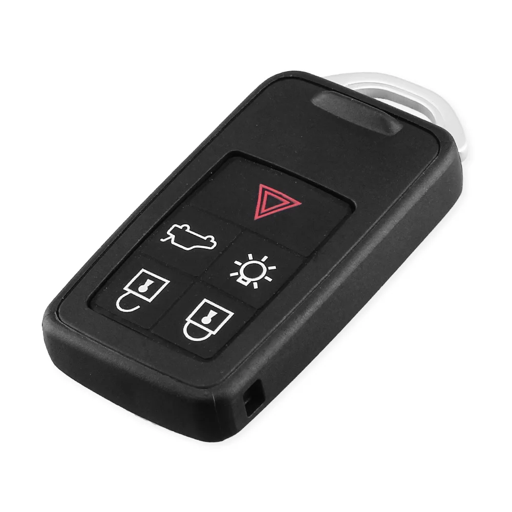 KEYYOU For Volvo S60L/XC60/S80L/V60/V40 5 Buttons Key Blank Fob Case 6 Buttons Remote Key Shell Auto Car Key