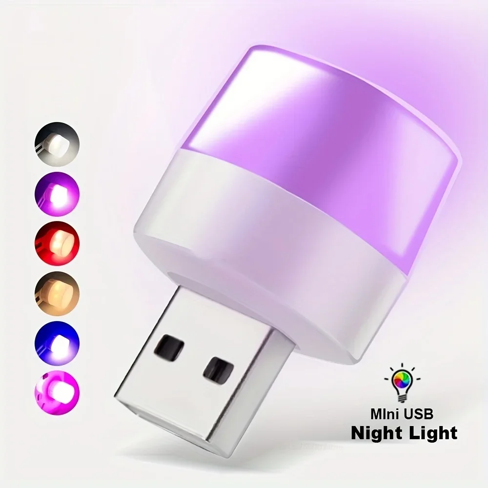 USB Light 5V 1W Usb LED Lamp Eye Protection Reading Light Computer Reading Lamp Mobile Power Charging Book Lamps Night Light