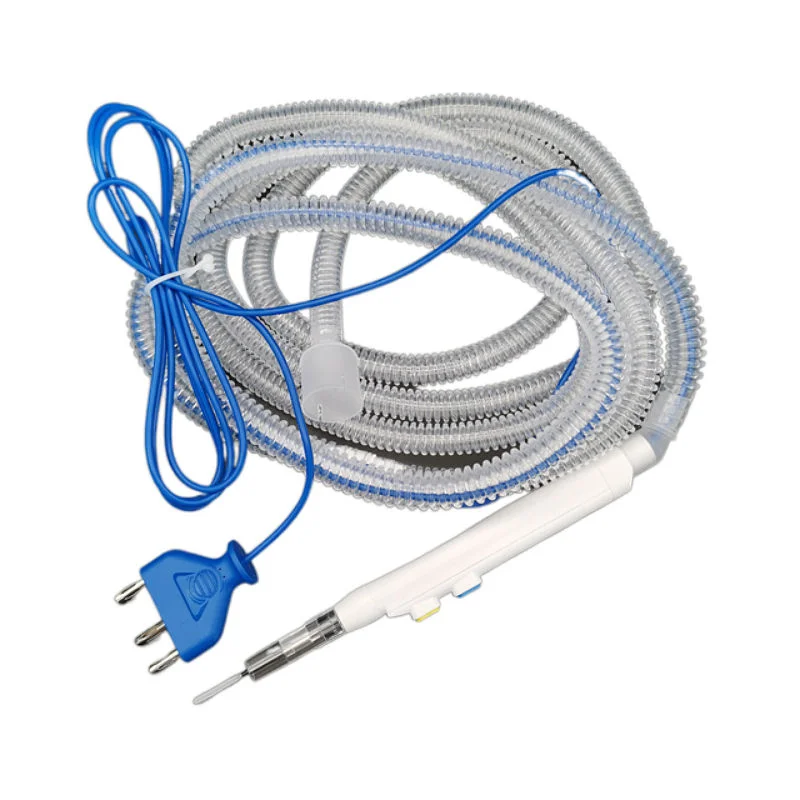 Esu Pencil Hand Switch with Smoke Evacuation Electrosurgical Pencil for Hospital Surgical Smoke Evacuation Pencil