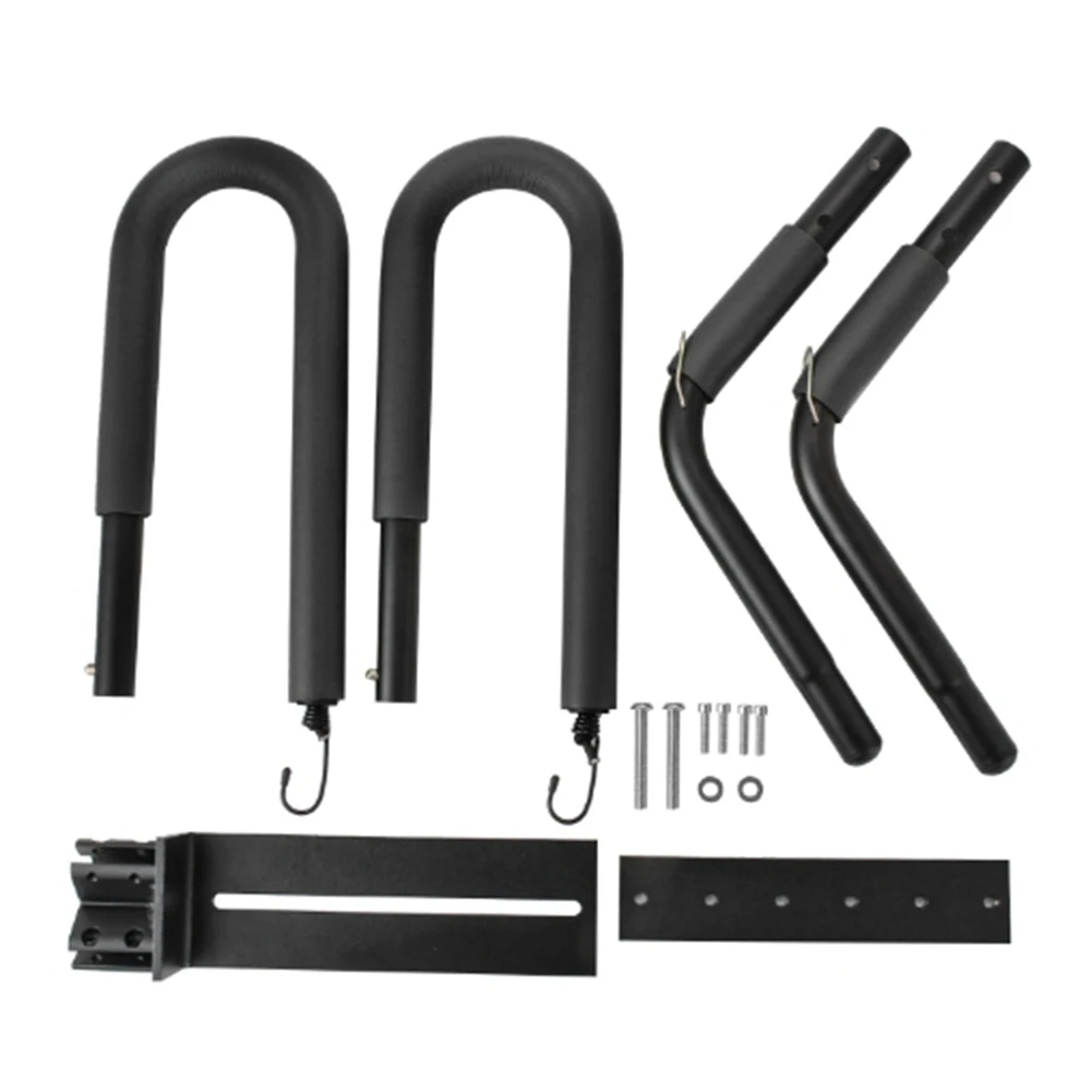 HOES-Bike Motorcycle Surfboard Rack Holder Aluminum Alloy Angle Adjustable Anti Slip Motorbike Surfboard Stand Carrier