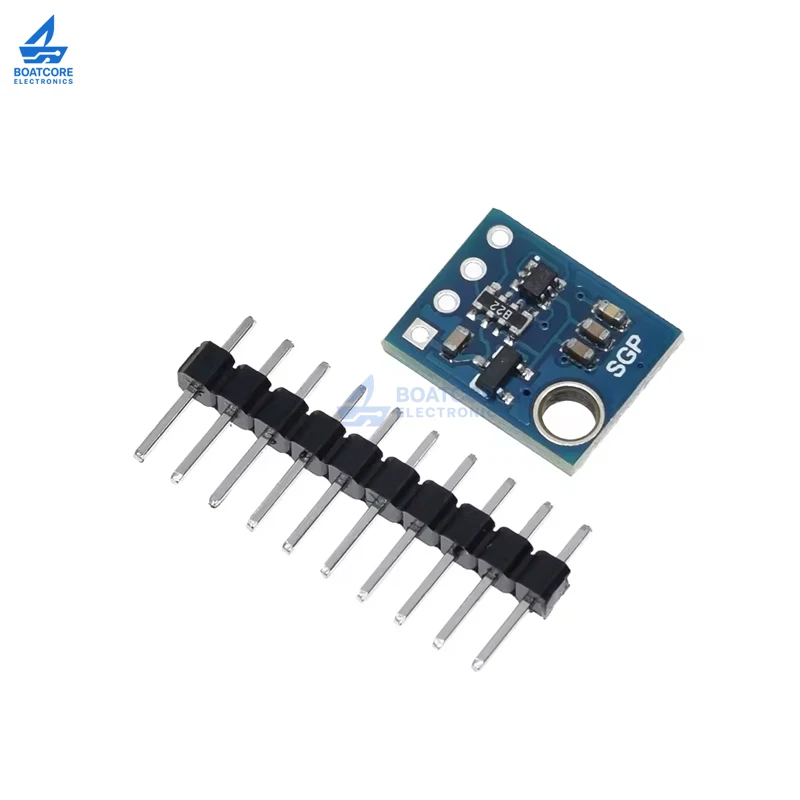 1 Buah Modul Sensor Deteksi Kualitas Udara Digital TVOC SGP40 SGP30 Papan Demo Kompatibel untuk Arduino