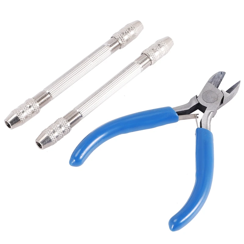 3 Pcs Jewelry Making Tools Winding Copper Wire Tool And Jewelry Wire Cutter Plier Jewelry Making Wire Wrapping Tool