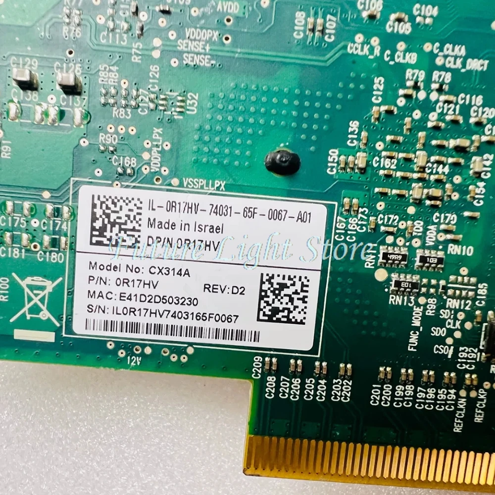 

CX314A-BCCT Pro EN Double Port 40G Ethernet Card ConnectX-3 0R17HV R17HV