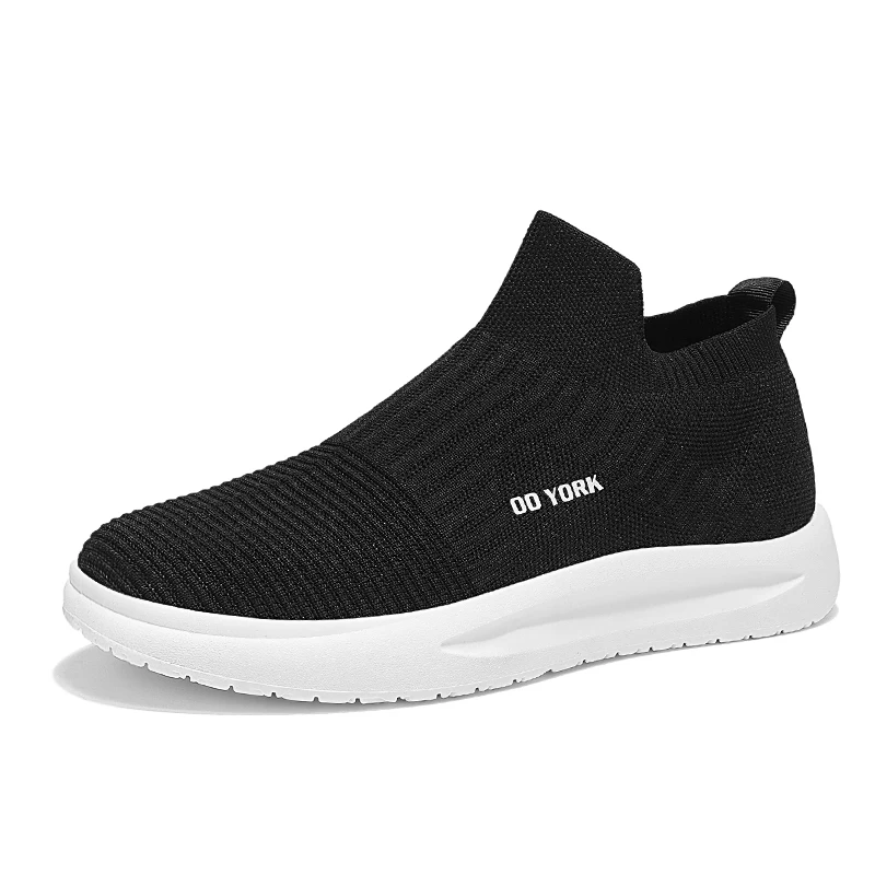 

Men's motorcycle shoes breathable fly woven versatile casual shoes