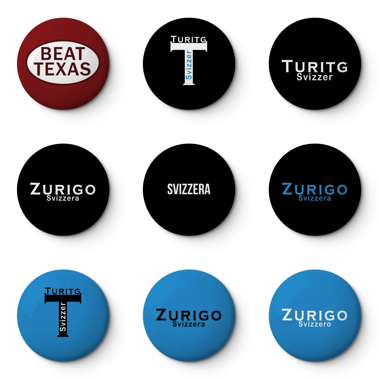 The Switzer Design Based On Beat Texas Hat Soft Button Pin Customizable Metal Decor Women Jewelry Gift Cute Funny Hat Lover Lape