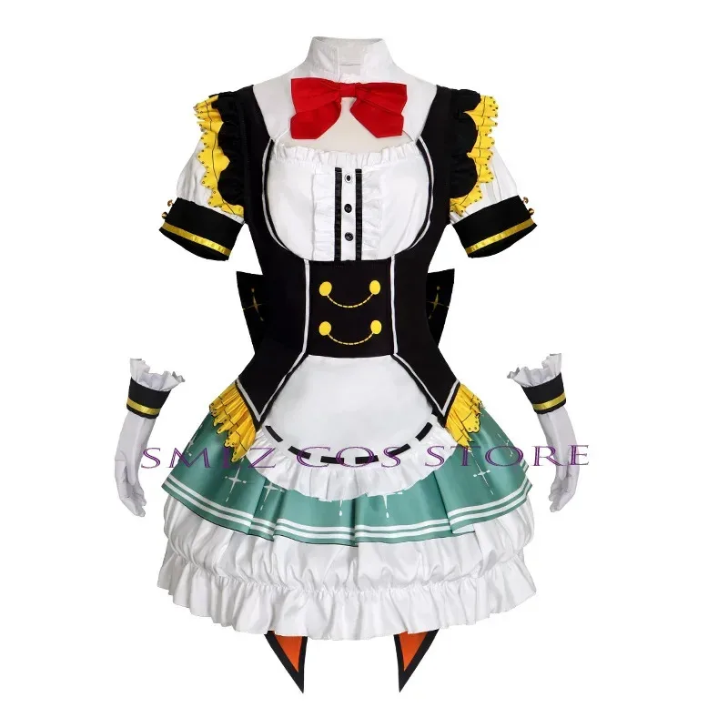 أنيمي ايري الملونة المرحلة تأثيري لعبة PJSK كاندي موموي ايري لوليتا فستان شعر مستعار مجموعة ملابس حفلات الهالوين للنساء