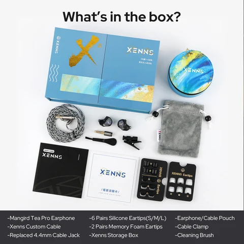 Xenns Mangird Tea Pro 2024 - Внутриканальные наушники с высоким качеством звука — изображение товара