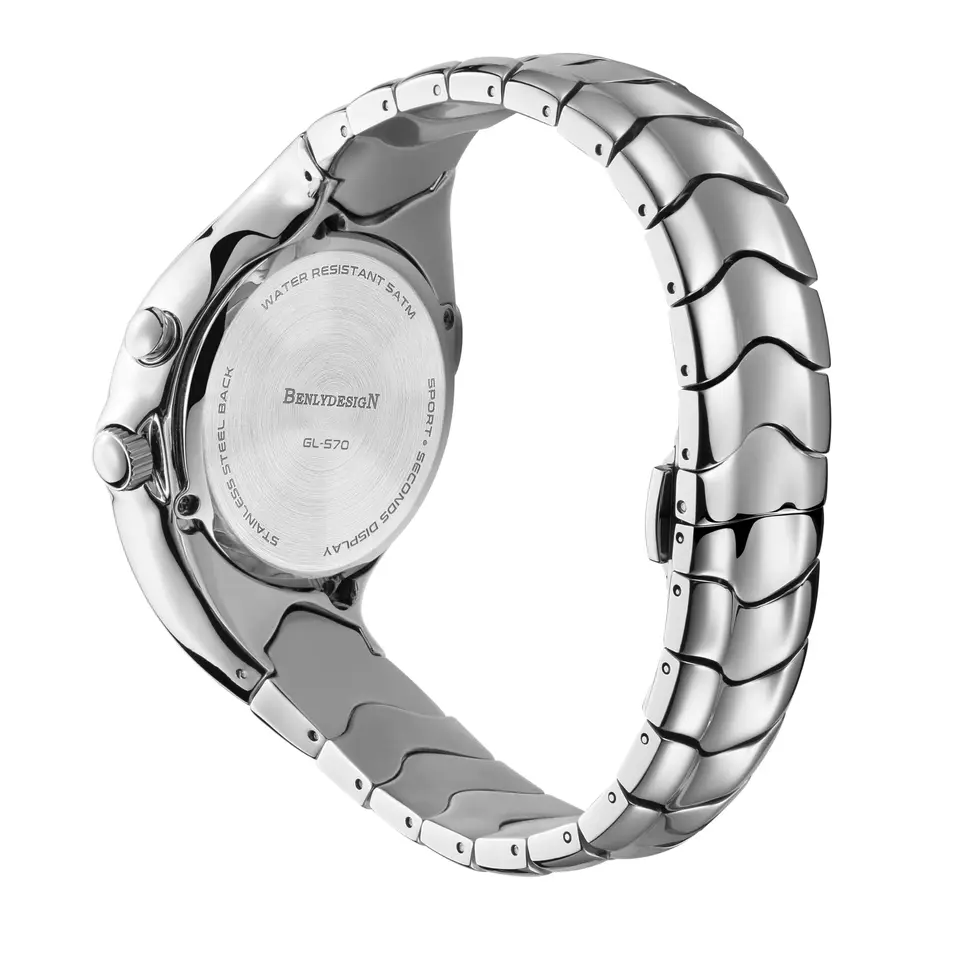 BENLYDESIGN GL570 Y2K Retro Digital Watch for Men BigTic Style
