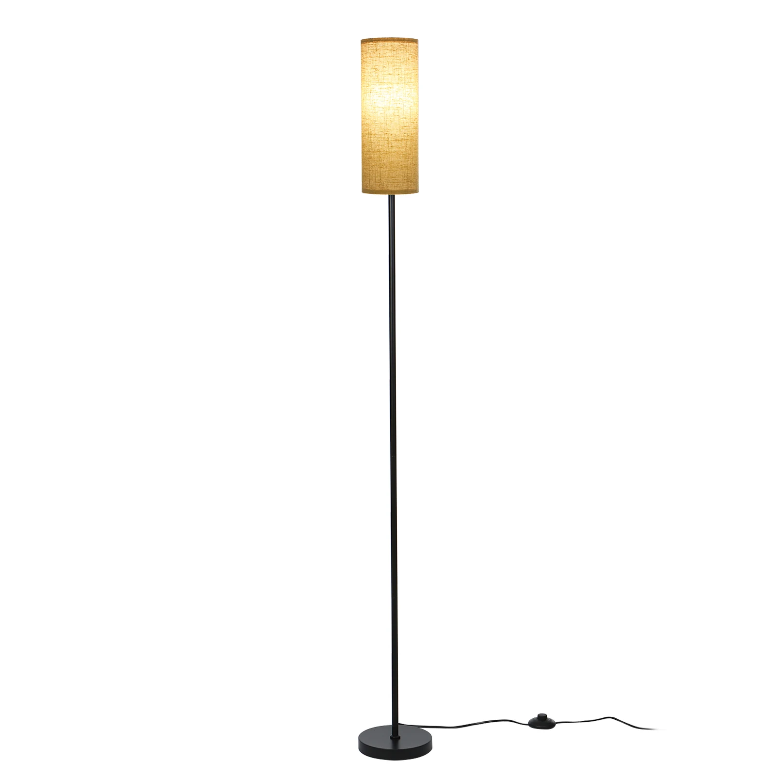 

Modern Floor Lamp Standing Tall Light Foot for Bedroom Living Room Study Room Bedroom Floor Lamp