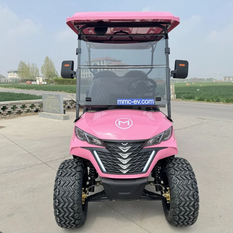 60V/72V Lithium Battery Luxury Street Legal Adult Golf Cart Color Customized Electric Multi Function 2 4 6 Seat Golf Cart