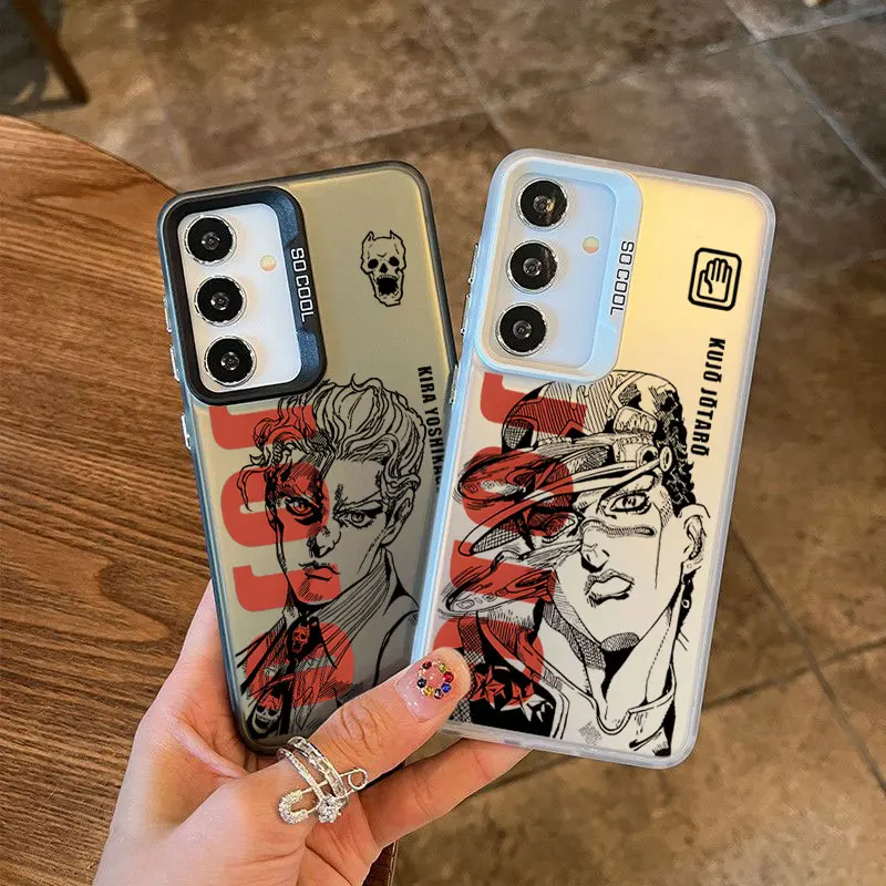 Phone Case For Samsung A06 A12 A13 A14 A15 A16 A23 A24 A25 A26 A33 A34 A35 A36 A52 A54 A55 A56 JoJos Bizarre Adventure
