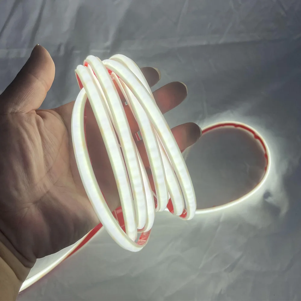 IP68 أضواء شريط COB مقاومة للماء لحمامات السباحة والساونا والأماكن الخارجية DC24V 12W/m 3000K 4000K 6000K أزرق #3