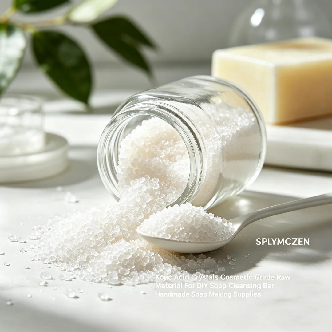 Soap Making Acid - SPLYMCZEN Cristalli di Acido Kojico, Materia