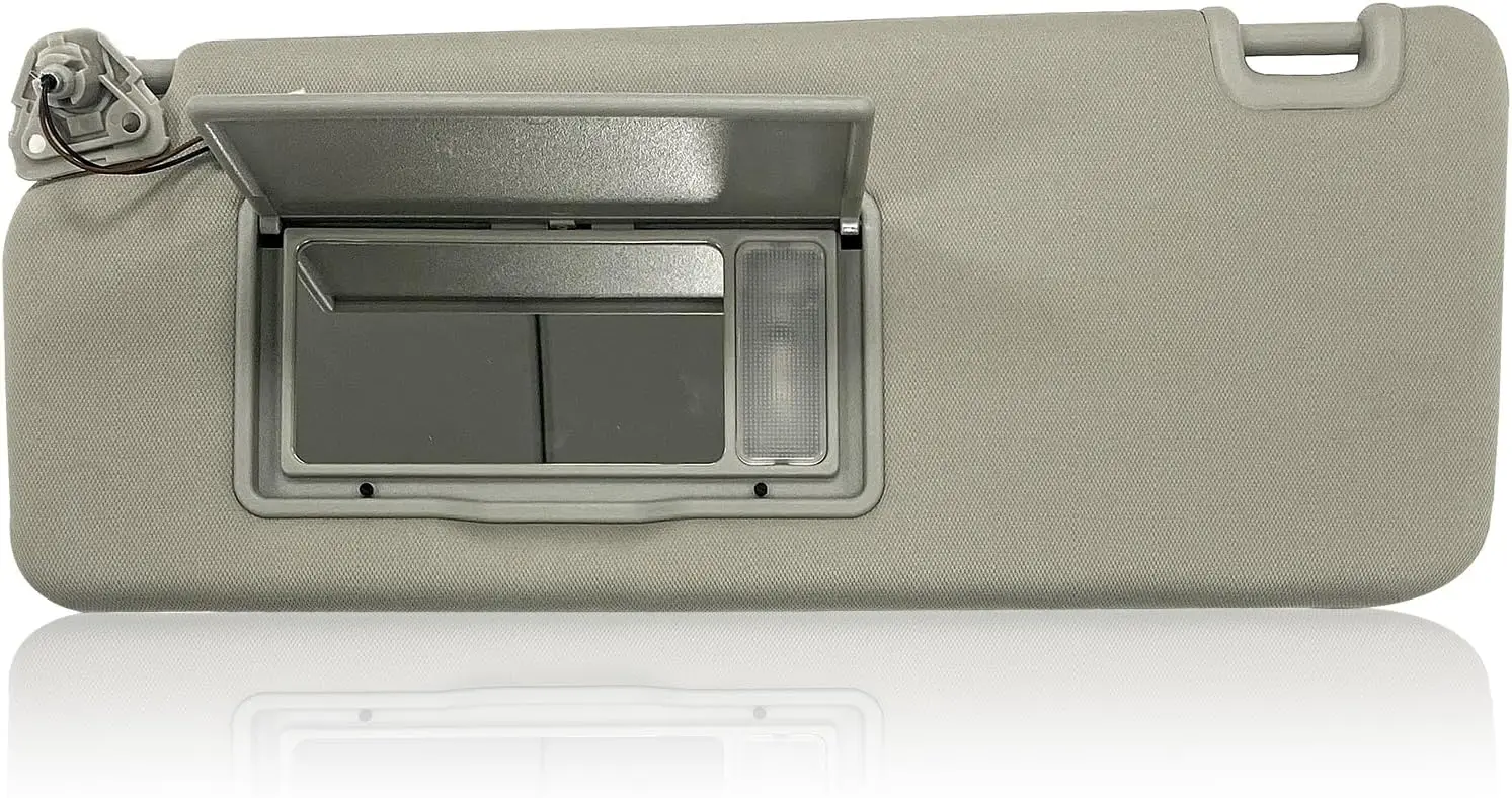 2004 - 2024 full - size truck and SUV sun visor, gray, with vanity light and makeup mirror