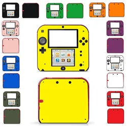 Various Colors Available Pure Clean Solid Vinyl Skin Sticker Protector for Nintendo 2DS Skins Stickers