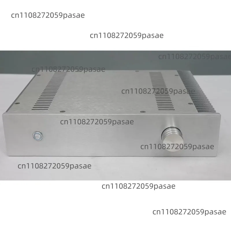 Full Aluminum Single-Side Heat Dissipation Amplifier Case 3207S, Pre-Power Amplifier Chassis for DIY Audio