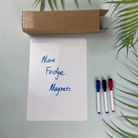 A3+A4 Magnetic Dry Erase Board Fridge Markers WhiteBoard Sheet Kitchen Erasable Flexible Refrigerator Magnet Memo Grocery List 6