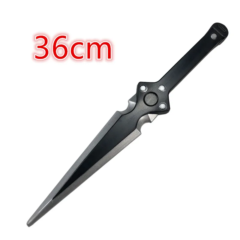 36cm PERSONA pugnale spada Cosplay arma Prop fantasma ladro pugnale spada coltello gioco di ruolo Halloween Cos regalo per bambini sicurezza PU