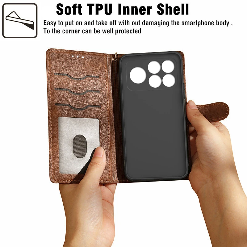 حافظة جلدية قابلة للطي لهاتف Xiaomi Poco F8 Ultra حافظة هاتف Poco F8 Pro حافظة لهاتف Xiaomi Poco F8 Ultra F 8 PocoF8 Pro 5G Shell