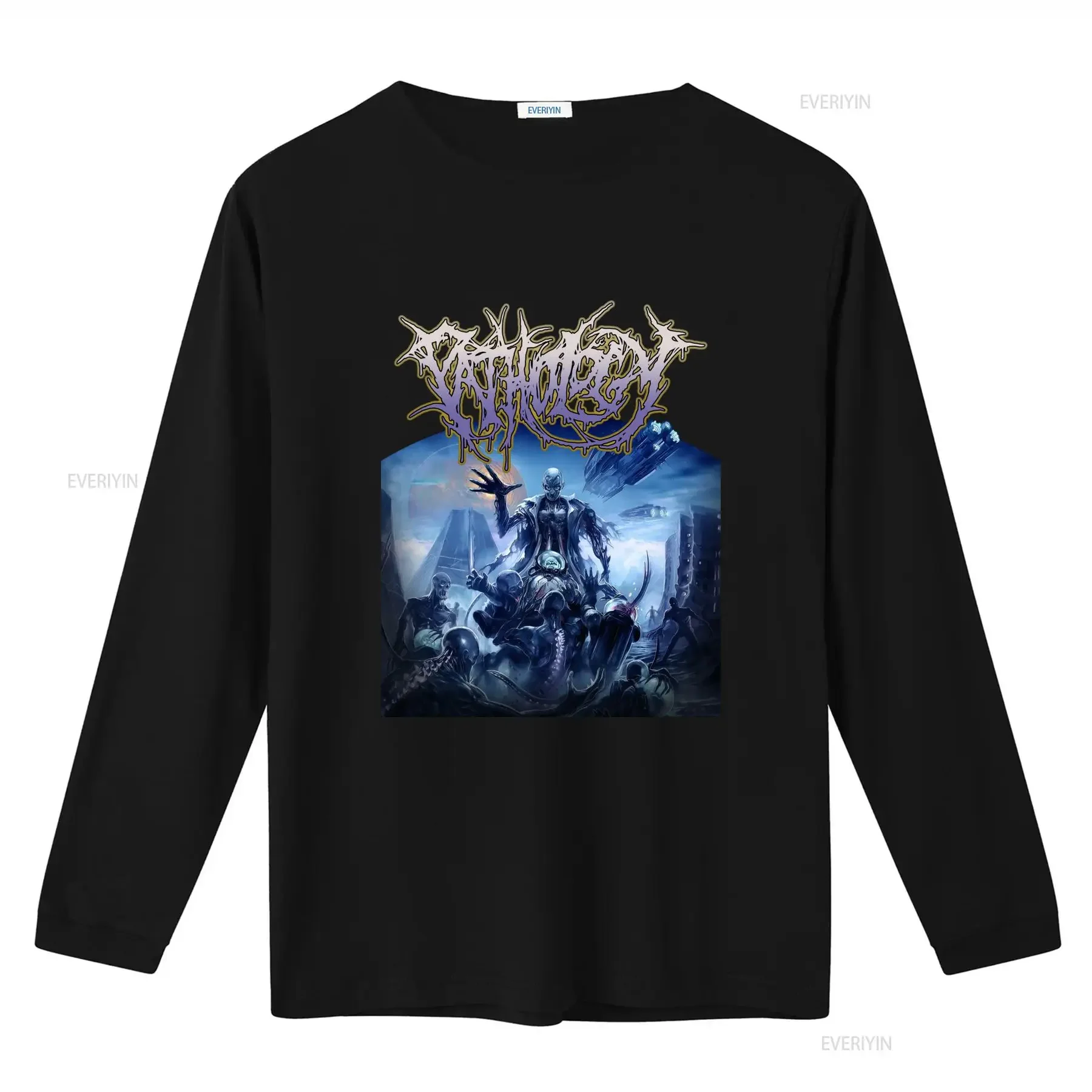Pathology T Shirt Lords Of Rephaim Medium Sevared Records Gothic Horror  vintage Washed Versatile fashion Comfortable Stylish