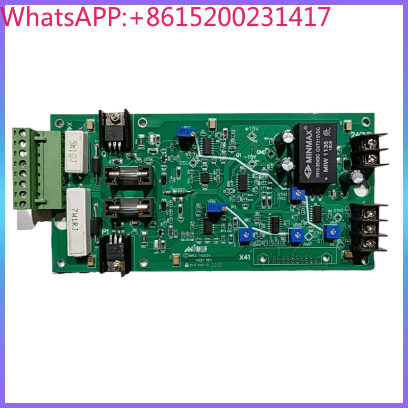Mengli computer pressure flow ratio amplification plate MIRLE 80202 Bochuang injection molding machine PQ amplification plate