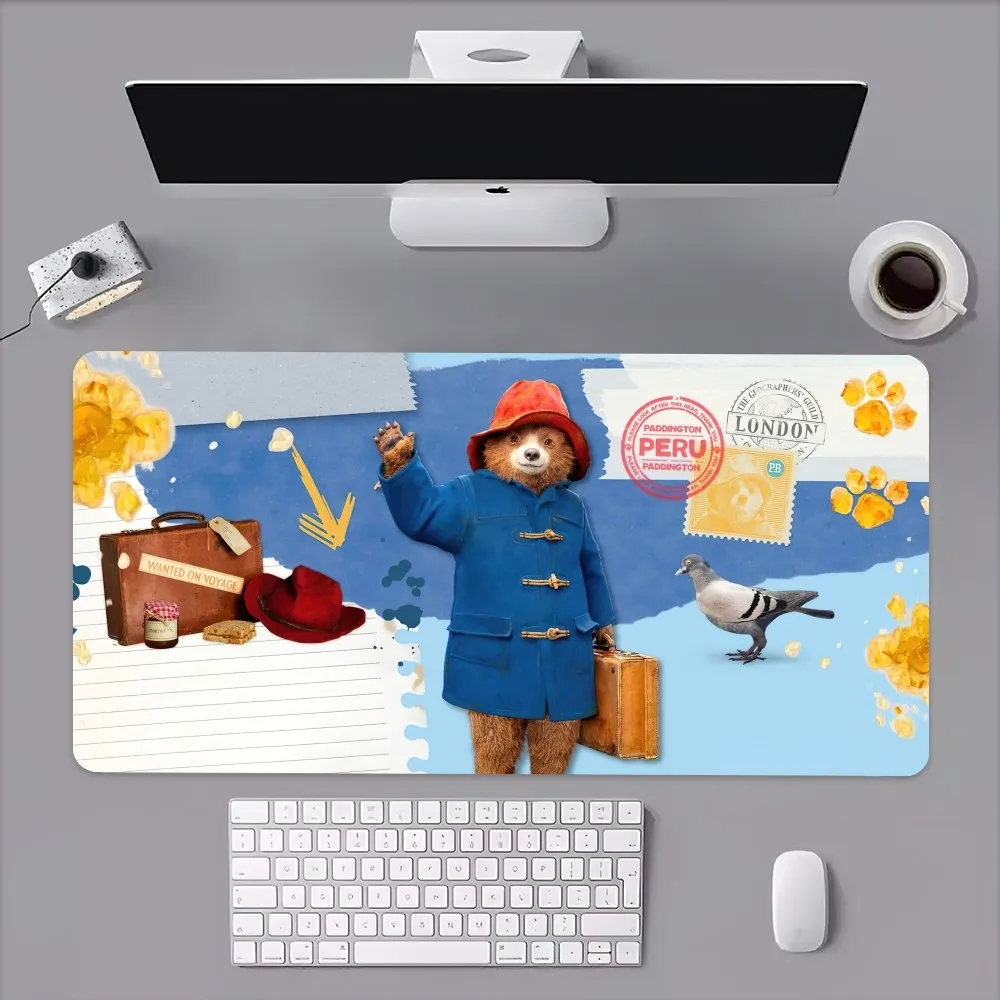 Classic Film P-Paddington 3 Mouse Pad Computer Laptop Gaming Office Wrist Guard Non Slip Keyboard Pad