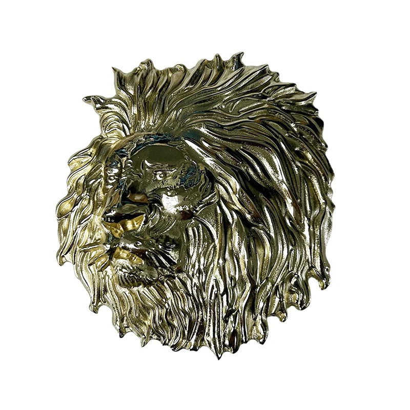 

Позолоченная голова льва, животное, дикая природа, пряжка для ремня в стиле вестерн, в наличии в США Gurtelschnalle Boucle de ceinture, бесплатная доставка